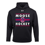 Under Armour Team Hoodie - Gusto Moose Red