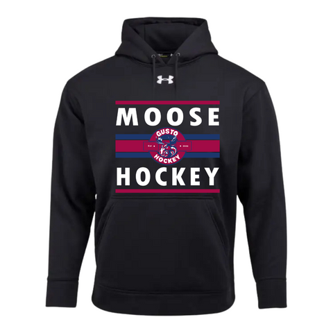 Under Armour Team Hoodie - Gusto Moose Red