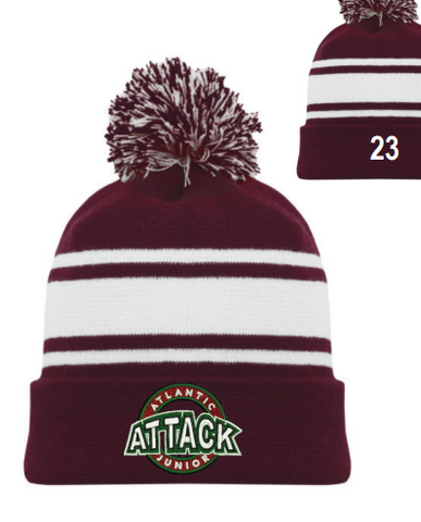 Tuque with Embroidered Logo - Atlantic Jr. Attack