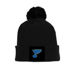 Tuque with Embroidered Logo - Blues